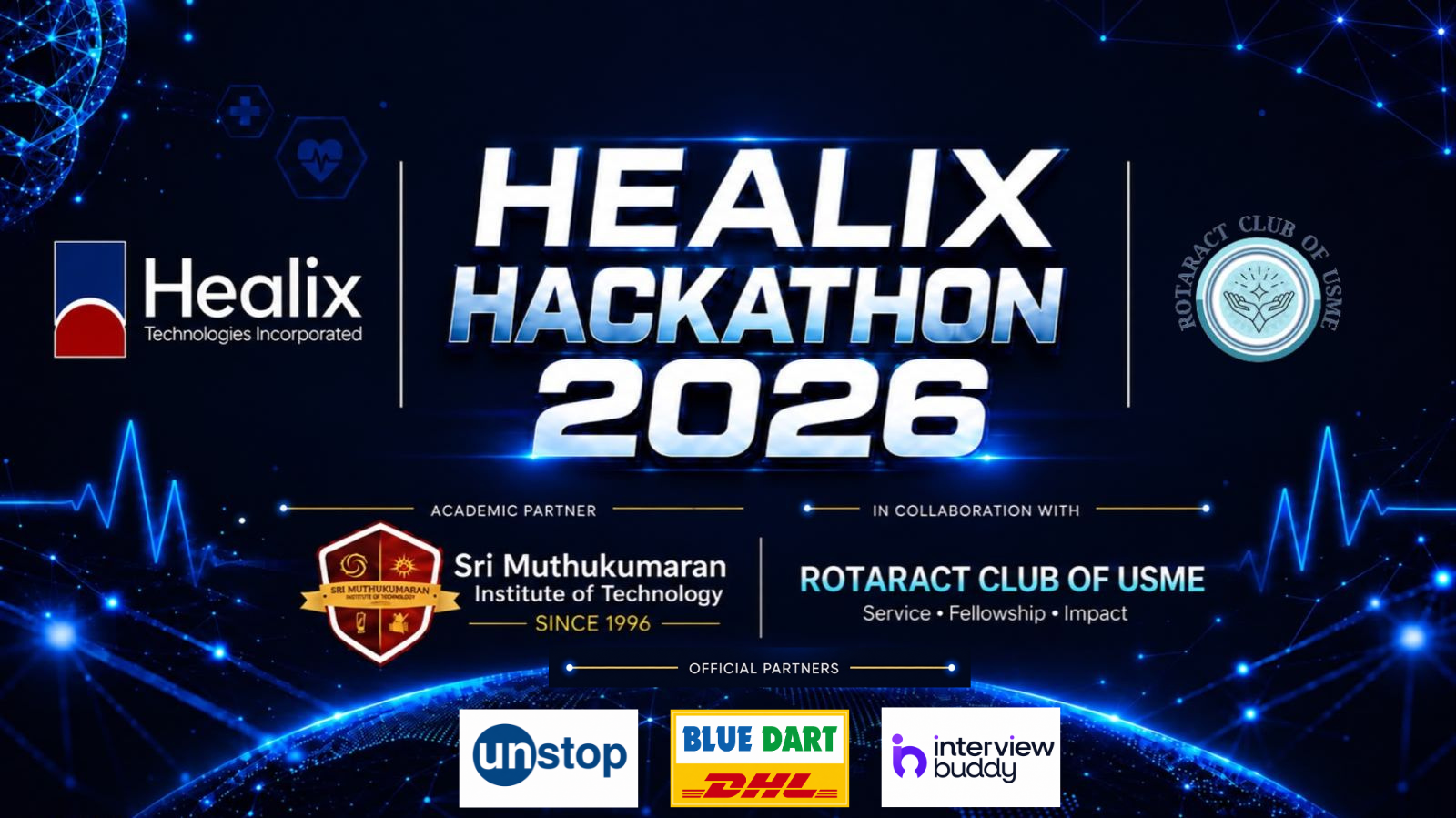 Healix AI HealthHack 2026 Banner